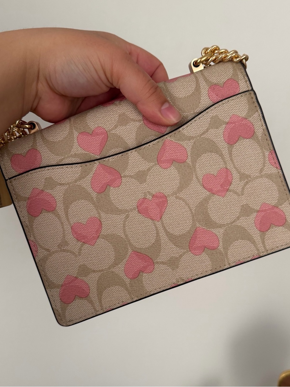 Coach Mini Klare in Heart Print - Picture 5 of 9